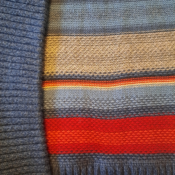 Lauren Jeans Co. Ralph Lauren Striped Shawl Collar Cardigan - Picture 4 of 5